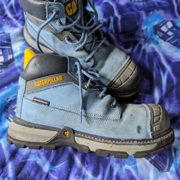 Caterpillar Shoes Caterpillar Womens Steel Toe Boots Size 85